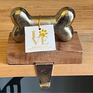 Dog Bone Christmas or Easter Stocking Holder